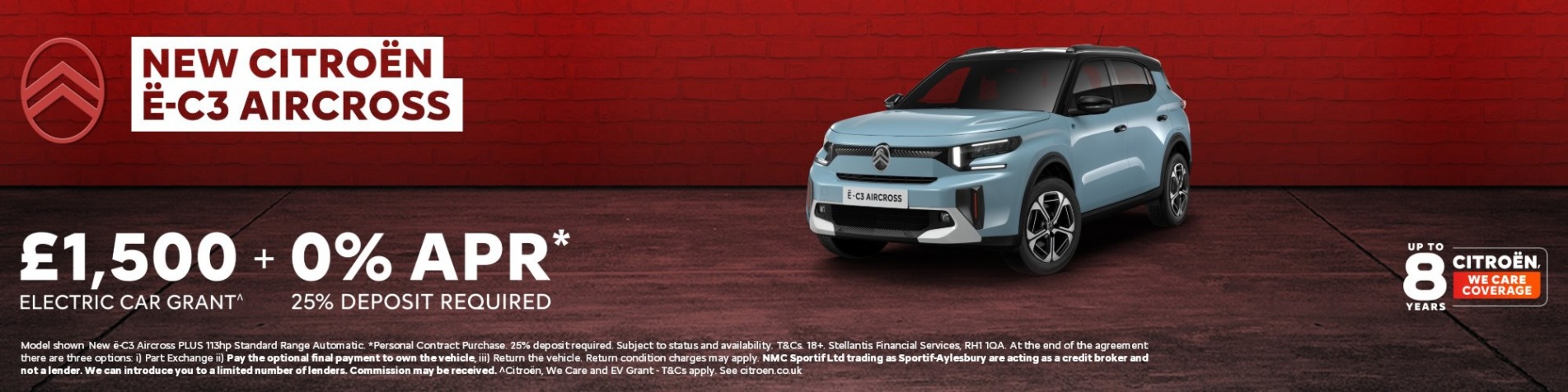 E-C3 Aircross EV Grant Q1